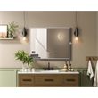 Elegant Kitchen And Bath Amoura 24X30 Pivot Mirror in Silver