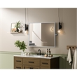 Elegant Kitchen And Bath Amoura 24X30 Pivot Mirror in Silver