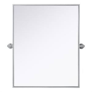 Elegant Kitchen And Bath Amoura 24X30 Pivot Mirror in Silver