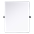Elegant Kitchen And Bath Amoura 24X30 Pivot Mirror in Silver