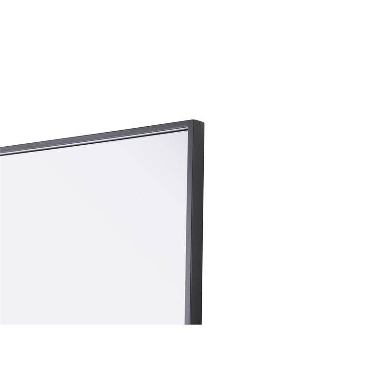 Elegant Kitchen And Bath Amoura 24X32 Pivot Mirror in Black