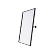 Elegant Kitchen And Bath Amoura 24X32 Pivot Mirror in Black