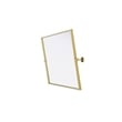 Elegant Kitchen And Bath Amoura 24X32 Pivot Mirror in Brass