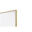 Elegant Kitchen And Bath Amoura 24X32 Pivot Mirror in Brass