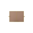 Elegant Kitchen And Bath Amoura 24X32 Pivot Mirror in Brass