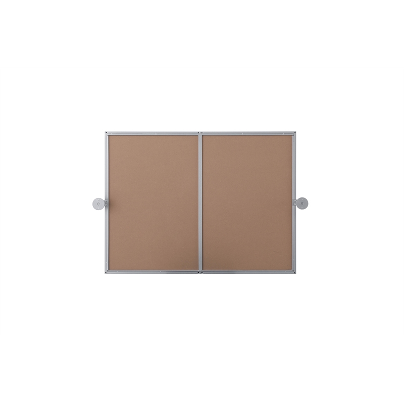 Elegant Kitchen And Bath Amoura 24X32 Pivot Mirror in Silver