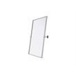 Elegant Kitchen And Bath Amoura 24X32 Pivot Mirror in Silver
