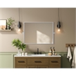 Elegant Kitchen And Bath Amoura 24X32 Pivot Mirror in Silver