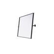 Elegant Kitchen And Bath Amoura 24X36 Pivot Mirror in Black