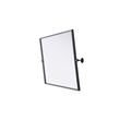 Elegant Kitchen And Bath Amoura 24X36 Pivot Mirror in Black