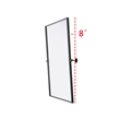Elegant Kitchen And Bath Amoura 24X36 Pivot Mirror in Black