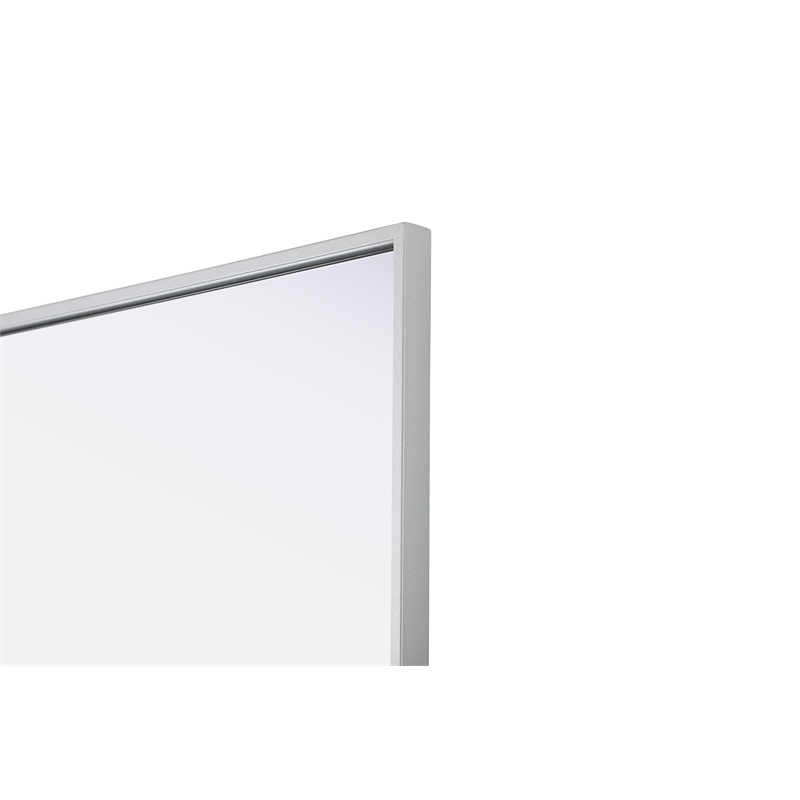 Elegant Kitchen And Bath Amoura 24X36 Pivot Mirror in Silver