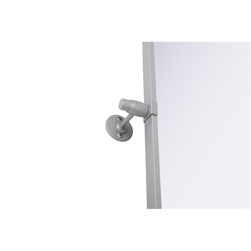 Elegant Kitchen And Bath Amoura 24X36 Pivot Mirror in Silver