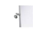 Elegant Kitchen And Bath Amoura 24X36 Pivot Mirror in Silver