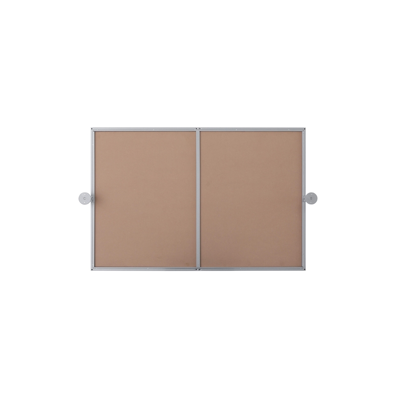 Elegant Kitchen And Bath Amoura 24X36 Pivot Mirror in Silver