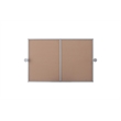 Elegant Kitchen And Bath Amoura 24X36 Pivot Mirror in Silver