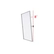 Elegant Kitchen And Bath Amoura 24X36 Pivot Mirror in Silver