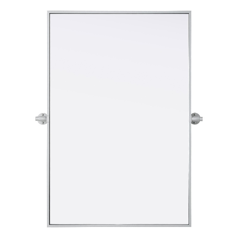 Elegant Kitchen And Bath Amoura 24X36 Pivot Mirror in Silver