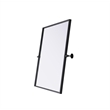 Elegant Kitchen And Bath Amoura 27X30 Pivot Mirror in Black