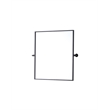 Elegant Kitchen And Bath Amoura 27X30 Pivot Mirror in Black