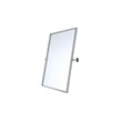 Elegant Kitchen And Bath Amoura 27X30 Pivot Mirror in Silver