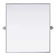 Elegant Kitchen And Bath Amoura 27X30 Pivot Mirror in Silver