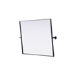 Elegant Kitchen And Bath Amoura 27X36 Pivot Mirror in Black