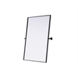 Elegant Kitchen And Bath Amoura 27X36 Pivot Mirror in Black