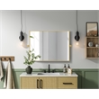 Elegant Kitchen And Bath Amoura 27X36 Pivot Mirror in Brass