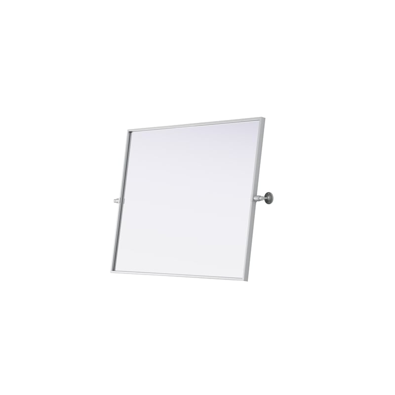 Elegant Kitchen And Bath Amoura 27X36 Pivot Mirror in Silver