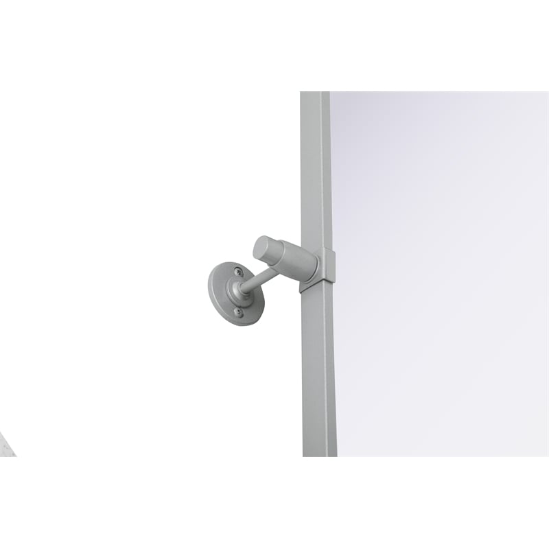 Elegant Kitchen And Bath Amoura 27X36 Pivot Mirror in Silver