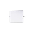 Elegant Kitchen And Bath Amoura 27X36 Pivot Mirror in Silver