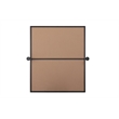 Elegant Kitchen And Bath Amoura 30X36 Pivot Mirror in Black