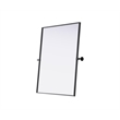 Elegant Kitchen And Bath Amoura 30X36 Pivot Mirror in Black