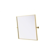 Elegant Kitchen And Bath Amoura 30X36 Pivot Mirror in Brass