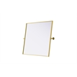 Elegant Kitchen And Bath Amoura 30X36 Pivot Mirror in Brass