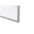 Elegant Kitchen And Bath Amoura 30X36 Pivot Mirror in Silver