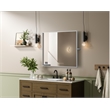 Elegant Kitchen And Bath Amoura 30X36 Pivot Mirror in Silver