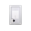 Elegant Kitchen And Bath Riven 60X36 Led Mirror in Silver