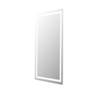 Elegant Kitchen And Bath Riven 72X36 Led Mirror in Silver