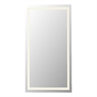 Elegant Kitchen And Bath Riven 72X36 Led Mirror in Silver