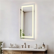 Elegant Kitchen And Bath Riven 60X42 Led Mirror in Silver