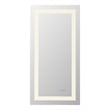 Elegant Kitchen And Bath Riven 60X42 Led Mirror in Silver