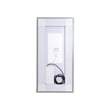 Elegant Kitchen And Bath Riven 72X42 Led Mirror in Silver
