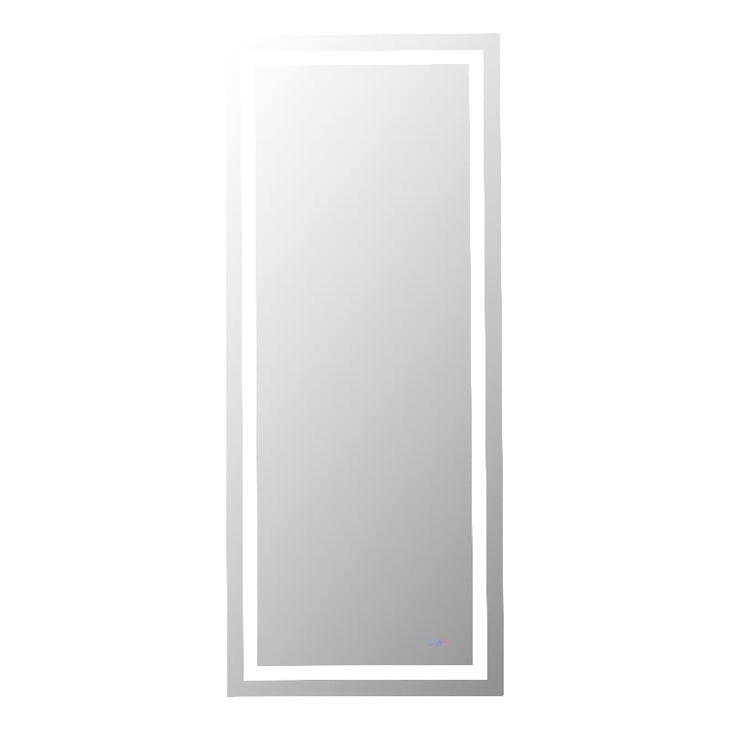 Elegant Kitchen And Bath Riven 72X42 Led Mirror in Silver