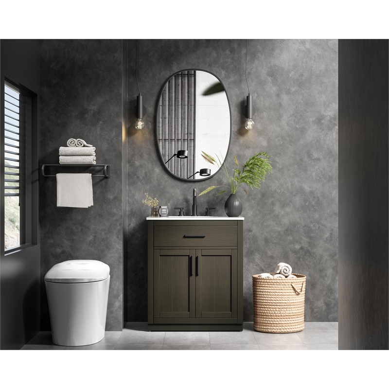 Elegant Kitchen And Bath Alden 30