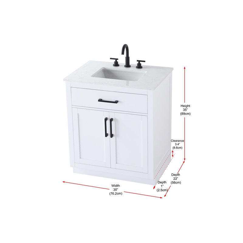 Elegant Kitchen And Bath Alden 30
