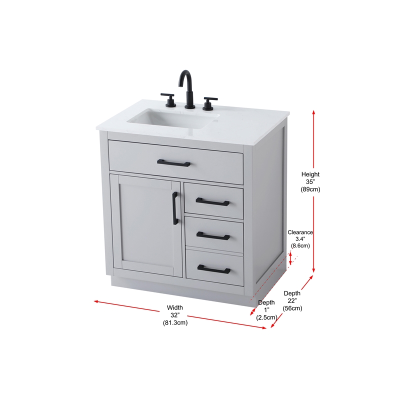 Elegant Kitchen And Bath Alden 32