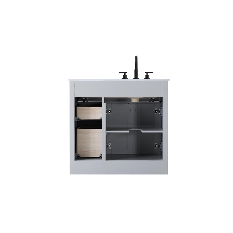 Elegant Kitchen And Bath Alden 36