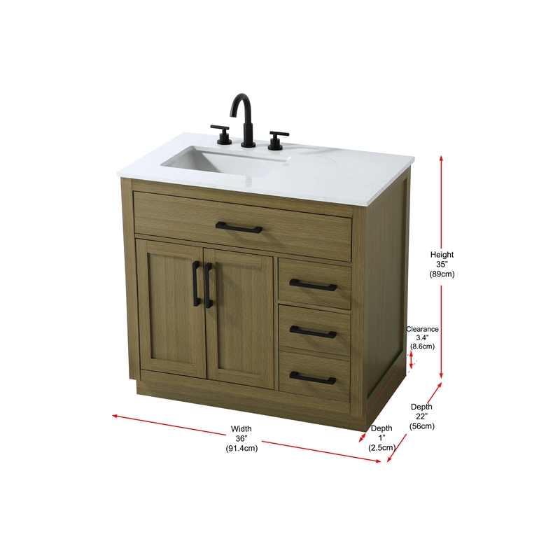 Elegant Kitchen And Bath Alden 36
